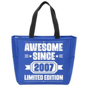 Awesome Since 2007 Limited Edition Zip Tote Bag