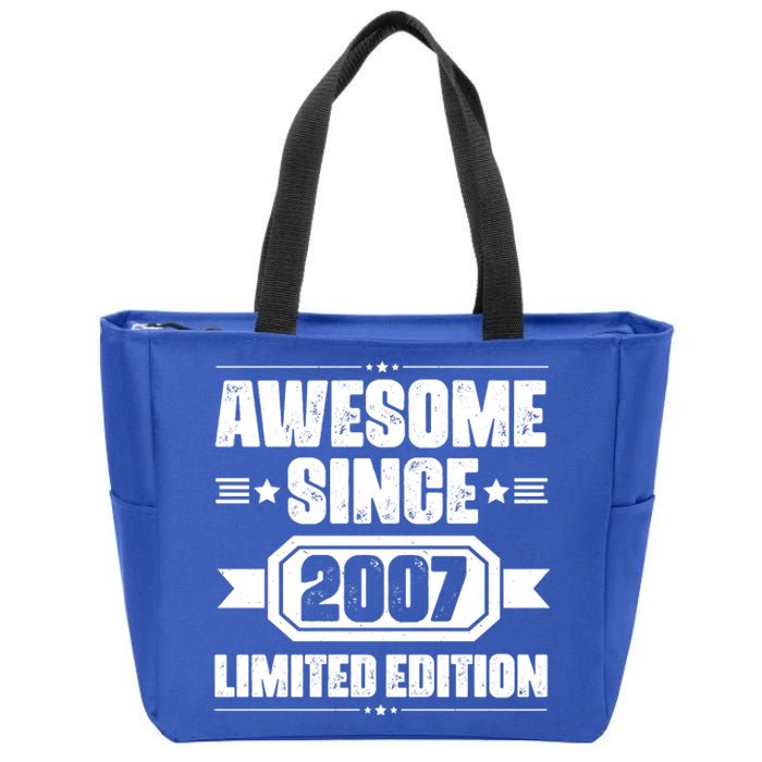 Awesome Since 2007 Limited Edition Zip Tote Bag