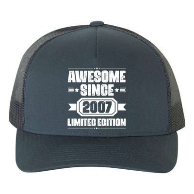 Awesome Since 2007 Limited Edition Yupoong Adult 5-Panel Trucker Hat