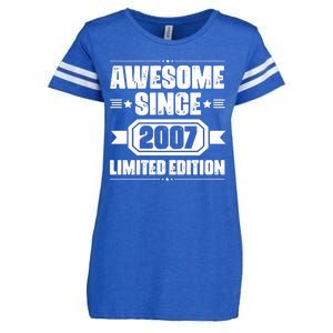 Awesome Since 2007 Limited Edition Enza Ladies Jersey Football T-Shirt