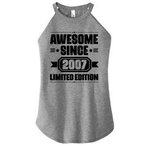 Awesome Since 2007 Limited Edition Women's Perfect Tri Rocker Tank