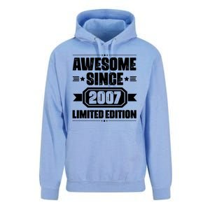 Awesome Since 2007 Limited Edition Unisex Surf Hoodie