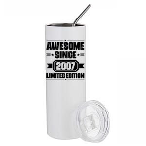 Awesome Since 2007 Limited Edition Stainless Steel Tumbler