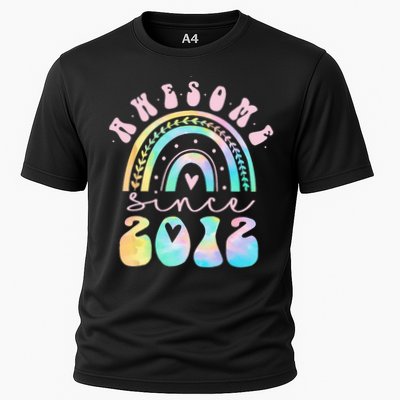 Awesome Since 2012 11 Year Old Rainbow Tie Dye 11th Birthday Performance Shirt