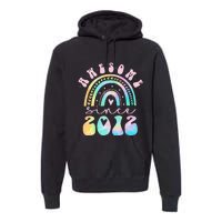 Awesome Since 2012 11 Year Old Rainbow Tie Dye 11th Birthday Premium Hoodie