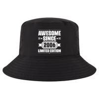 Awesome Since 2006 Limited Edition Birthday Cool Comfort Performance Bucket Hat