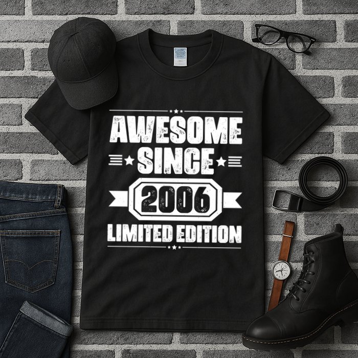 Awesome Since 2006 Limited Edition Birthday Tall T-Shirt
