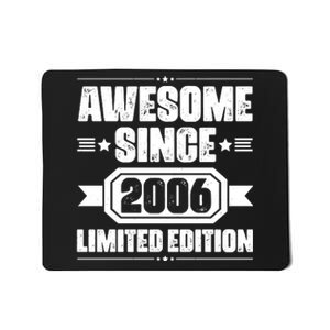 Awesome Since 2006 Limited Edition Birthday Mousepad