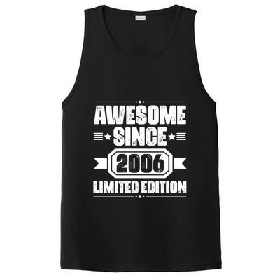 Awesome Since 2006 Limited Edition Birthday PosiCharge Competitor Tank
