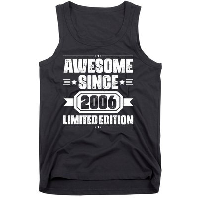 Awesome Since 2006 Limited Edition Birthday Tank Top