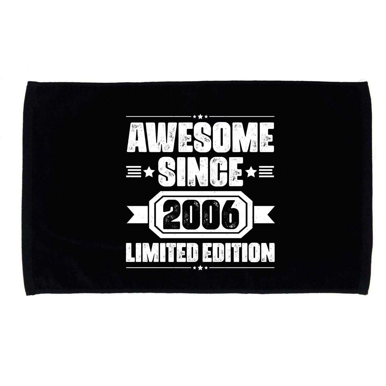 Awesome Since 2006 Limited Edition Birthday Microfiber Hand Towel