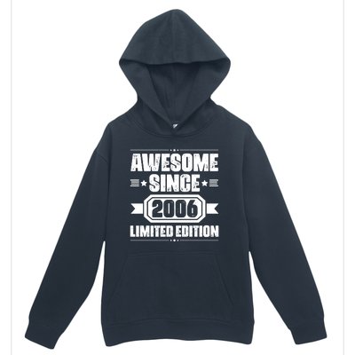 Awesome Since 2006 Limited Edition Birthday Urban Pullover Hoodie