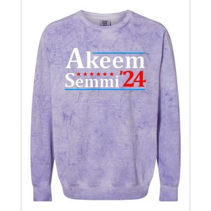 Akeem Semmi 2024 When You Think Of Garbage Colorblast Crewneck Sweatshirt