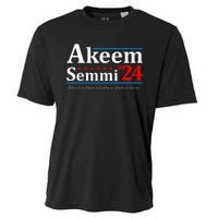 Akeem Semmi 2024 When You Think Of Garbage Cooling Performance Crew T-Shirt