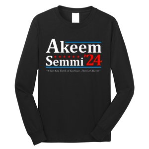 Akeem Semmi 2024 When You Think Of Garbage Long Sleeve Shirt