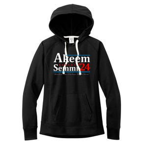 Akeem Semmi 2024 When You Think Of Garbage Women's Fleece Hoodie