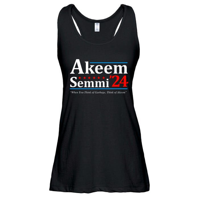 Akeem Semmi 2024 When You Think Of Garbage Ladies Essential Flowy Tank