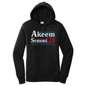 Akeem Semmi 2024 When You Think Of Garbage Women's Pullover Hoodie