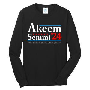 Akeem Semmi 2024 When You Think Of Garbage Tall Long Sleeve T-Shirt