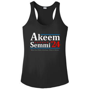 Akeem Semmi 2024 When You Think Of Garbage Ladies PosiCharge Competitor Racerback Tank