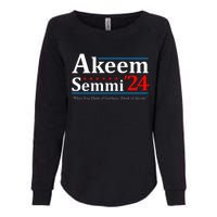 Akeem Semmi 2024 When You Think Of Garbage Womens California Wash Sweatshirt