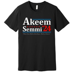 Akeem Semmi 2024 When You Think Of Garbage Premium T-Shirt