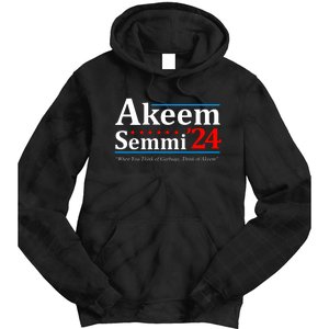 Akeem Semmi 2024 When You Think Of Garbage Tie Dye Hoodie