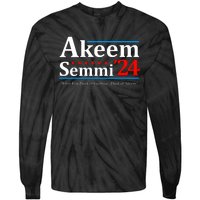 Akeem Semmi 2024 When You Think Of Garbage Tie-Dye Long Sleeve Shirt