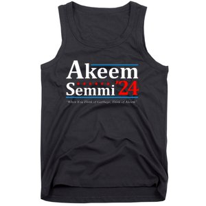 Akeem Semmi 2024 When You Think Of Garbage Tank Top