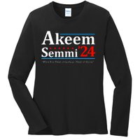 Akeem Semmi 2024 When You Think Of Garbage Ladies Long Sleeve Shirt