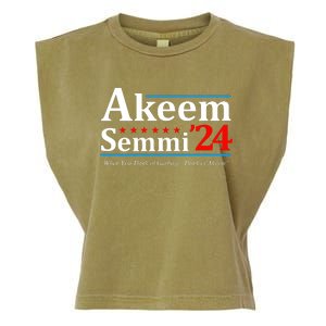 Akeem Semmi 2024 When You Think Of Garbage Garment-Dyed Women's Muscle Tee