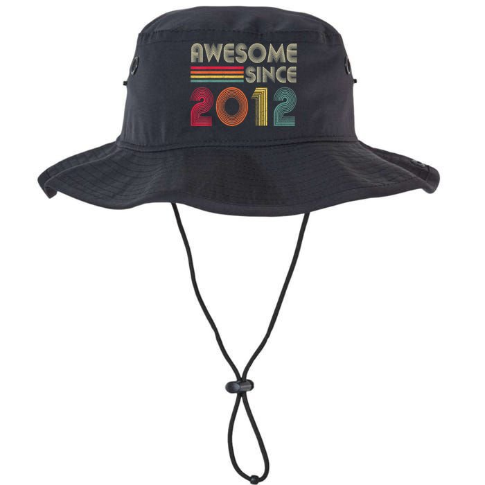 Awesome Since 2012 10th Birthday Retro Legacy Cool Fit Booney Bucket Hat