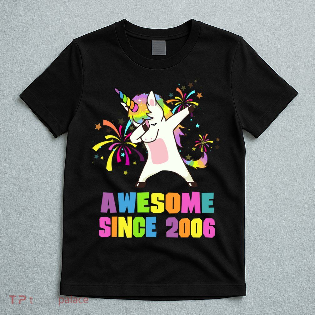 Awesome Since 2006 Unicorn 17 Years Old 17th Birthday T-Shirt
