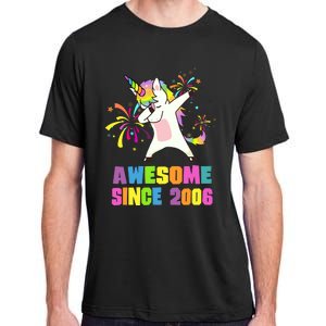 Awesome Since 2006 Unicorn 17 Years Old 17th Birthday Adult ChromaSoft Performance T-Shirt