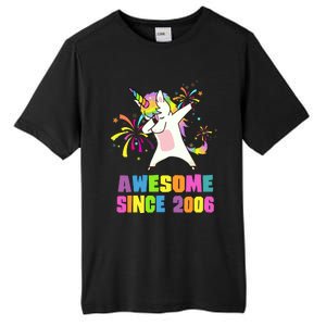 Awesome Since 2006 Unicorn 17 Years Old 17th Birthday Tall Fusion ChromaSoft Performance T-Shirt