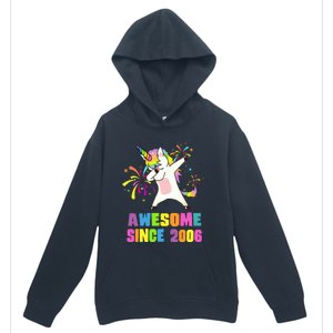 Awesome Since 2006 Unicorn 17 Years Old 17th Birthday Urban Pullover Hoodie