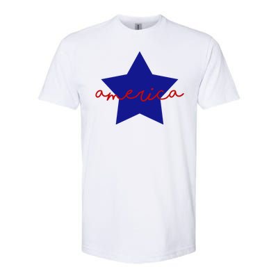 America Star 4th Of July Celebration Softstyle® CVC T-Shirt