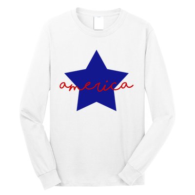 America Star 4th Of July Celebration Long Sleeve Shirt