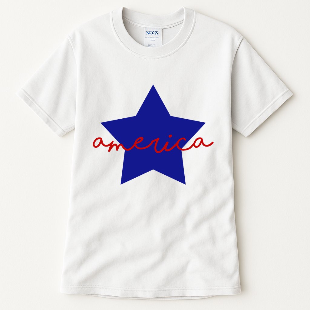 America Star 4th Of July Celebration Tall T-Shirt