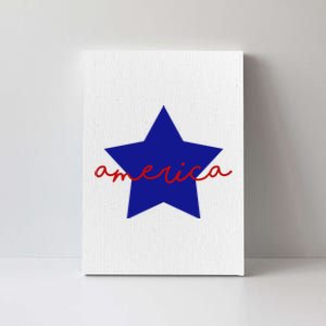 America Star 4th Of July Celebration Canvas