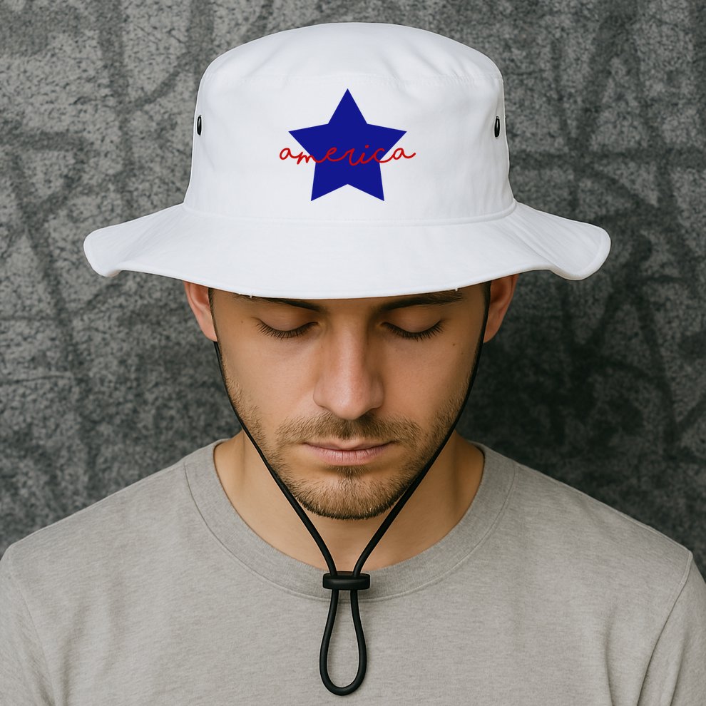 America Star 4th Of July Celebration Bucket Hat