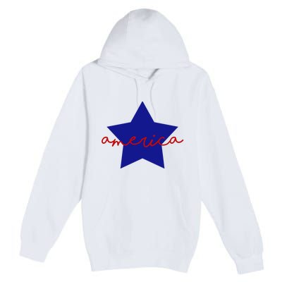 America Star 4th Of July Celebration Premium Pullover Hoodie