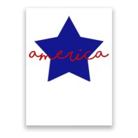 America Star 4th Of July Celebration Poster