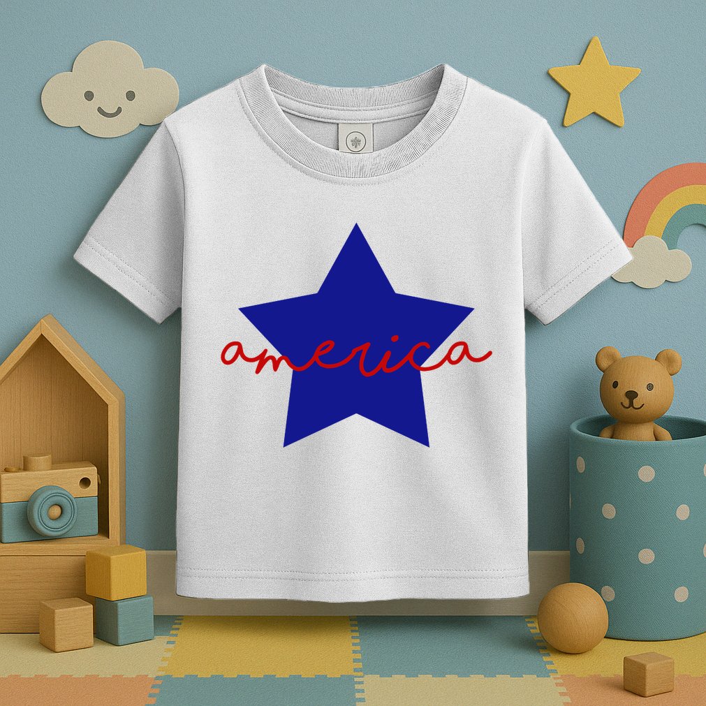 America Star 4th Of July Celebration Toddler T-Shirt