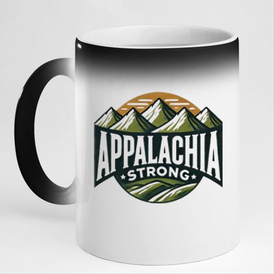 Appalachia Strong 11oz Black Color Changing Mug