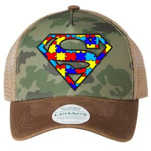 Autism Superhero Legacy Tie Dye Trucker Hat