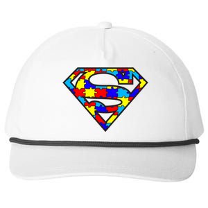 Autism Superhero Snapback Five-Panel Rope Hat