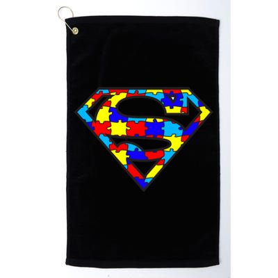 Autism Superhero Platinum Collection Golf Towel