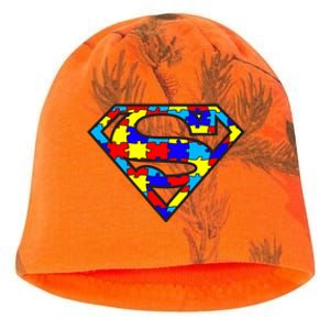 Autism Superhero Kati - Camo Knit Beanie