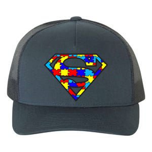 Autism Superhero Yupoong Adult 5-Panel Trucker Hat